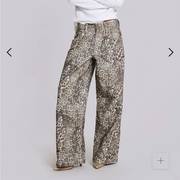 Jaded London | Jeans | Leopard Fade Colossus Jeans From Jadedldn